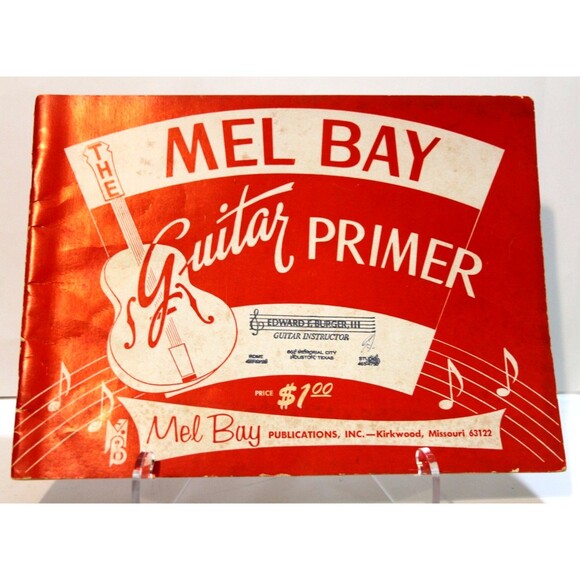 Other - 1957 Guitar Primer Mel Bay Publications Lesson Method Instruction Book Vintage